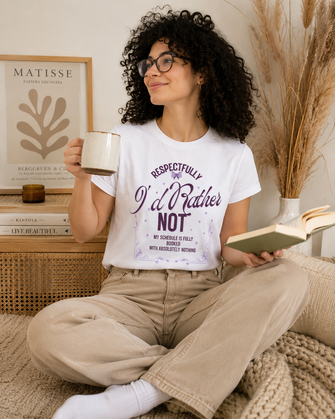 Respectfully, I'd Rather Not Tee | Funny ADHD & Introvert Graphic Shirt