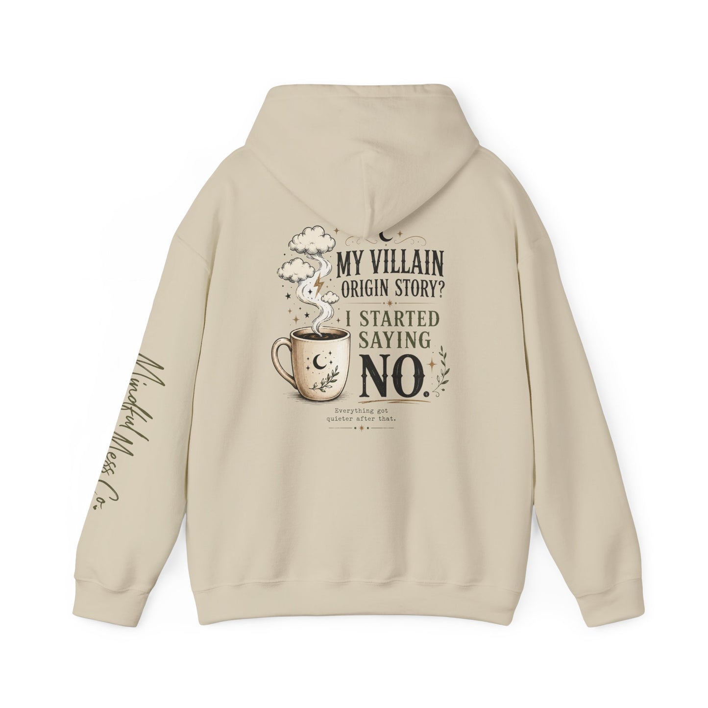 My Villain Origin Story Hoodie | I Started Saying No | Soft Villain Era Hoodie | Introvert Hoodie | Cozy Graphic Hoodie